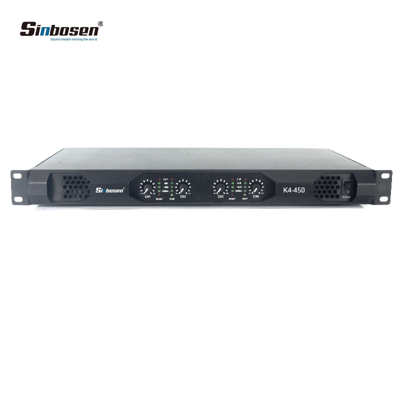 Sinbosen 450w Professional Audio Stereo Class D Hifi Home Speaker Digital Theater 4 Channel Sound Power Amplifier