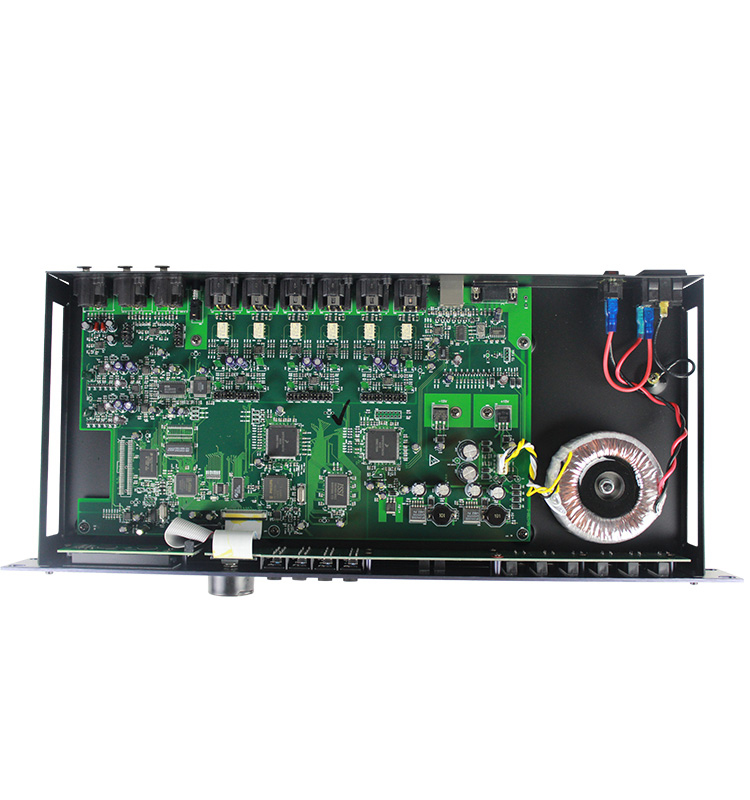 Pro audio Loudspeaker Management System 2 In 6 Out 260 DSP audio Processor