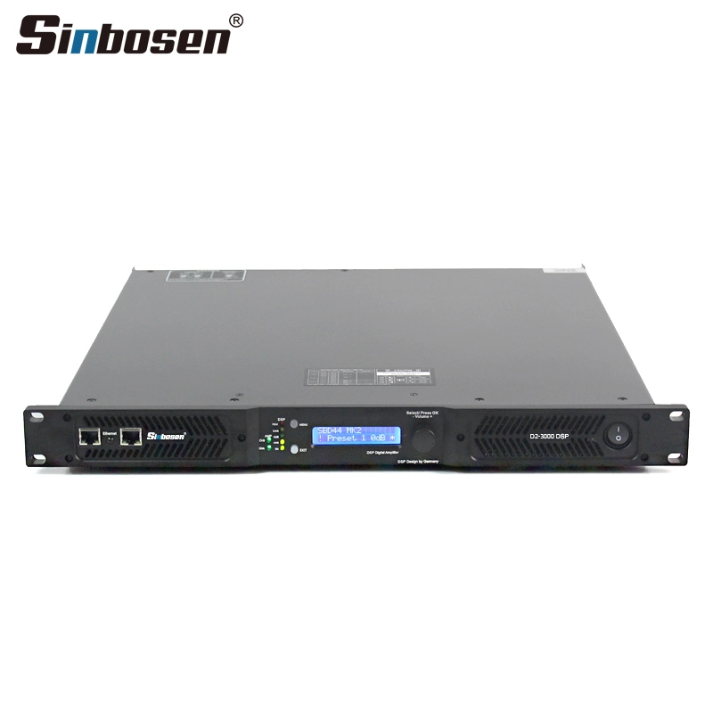 D2-3000 DSP 2 Ohms 14000W Dsp Professional Digital Audio Power Amplifier