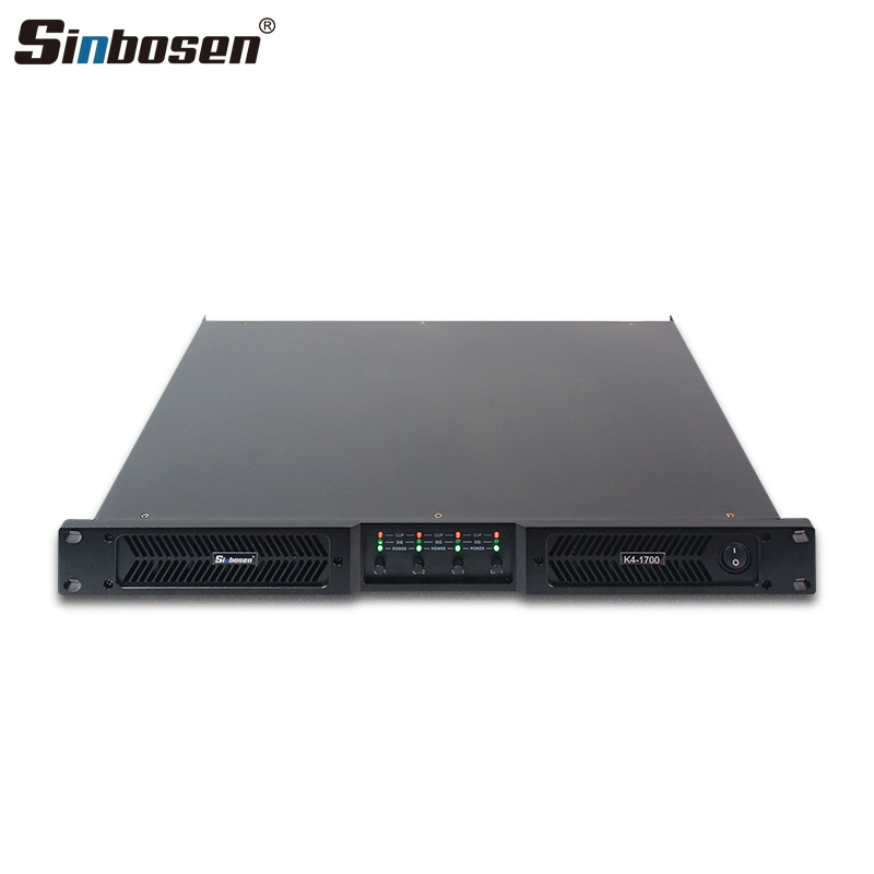 Sinbosen K4-1700 digital Power amplifier 2800 watt channels for Line  array speaker