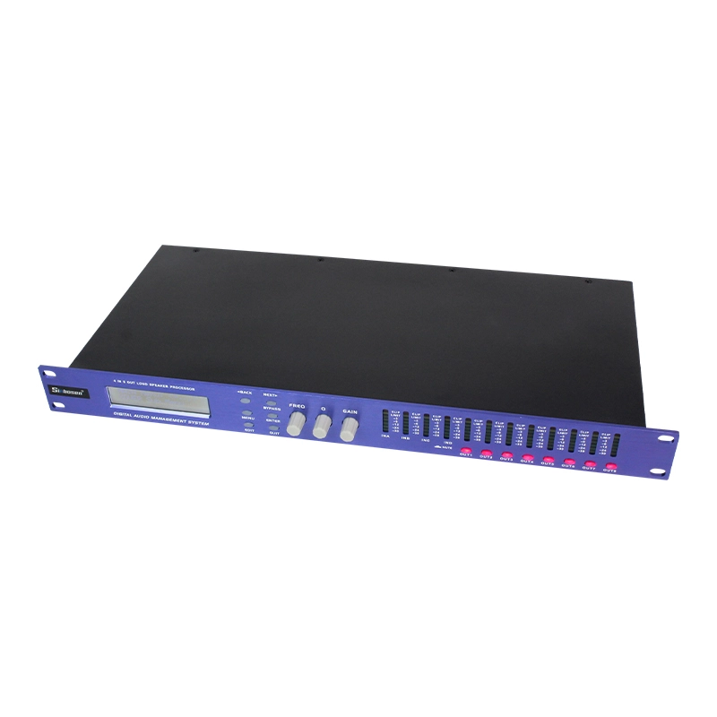 System Processor Audio Digital audio processor 4 in 8 out loudspeaker systems processor