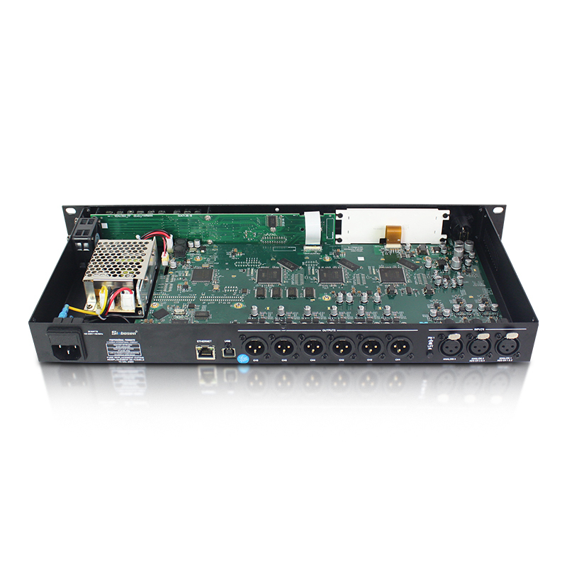 3 in 6 out Professional Audio AES DSP Digital Processor