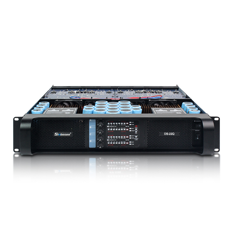 FP22000Q Power Amplifier 5000 Watt 4 Channel Karaoke Professional Audio