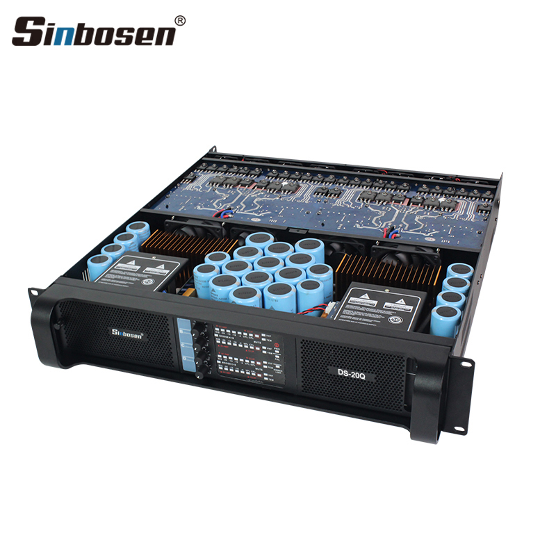 DS-20Q Fans Adjust Subwoofer 4 Channel Compact Amplifier