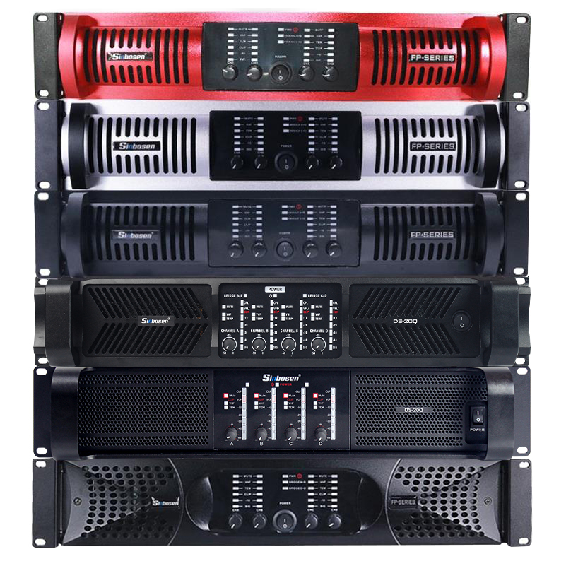 DS-6Q 4 channel dj professional 700w*4CH switching mode supply power amplifier