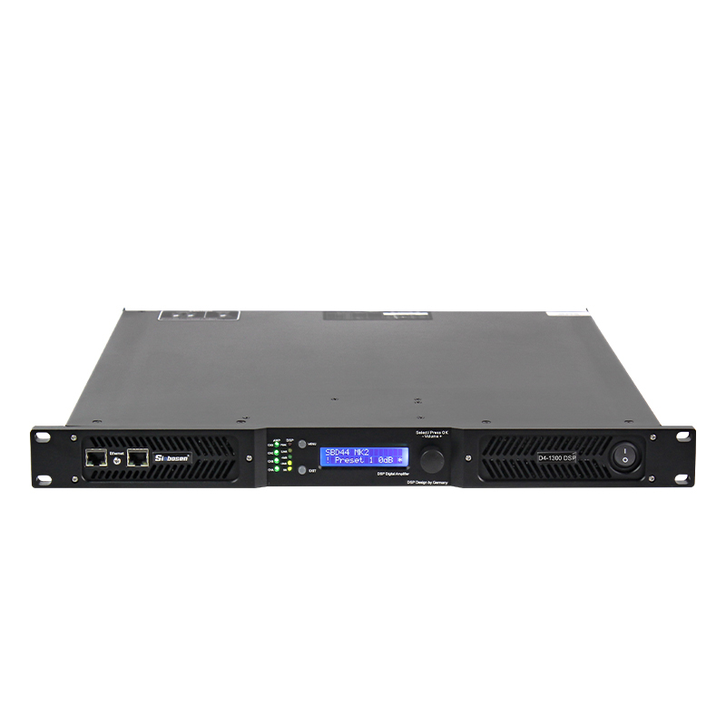 D4-1300 DSP 2Ω Stable Compact FIR Software DSP Digital Amplifier