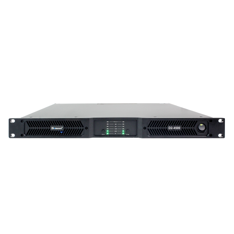 D2-4500 Amplifier Bass Boosted High Damp Factor Home Theater Amplifier