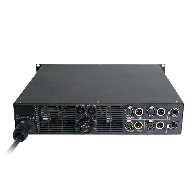 4 Channel 1800W Built-in Presets High End Professional Amplifier