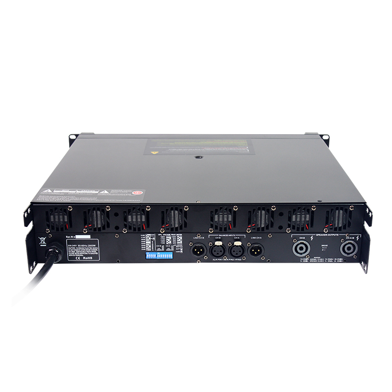 FP14-NE New Panel Class TD 2 Channel Audio Stage Power Amplifier