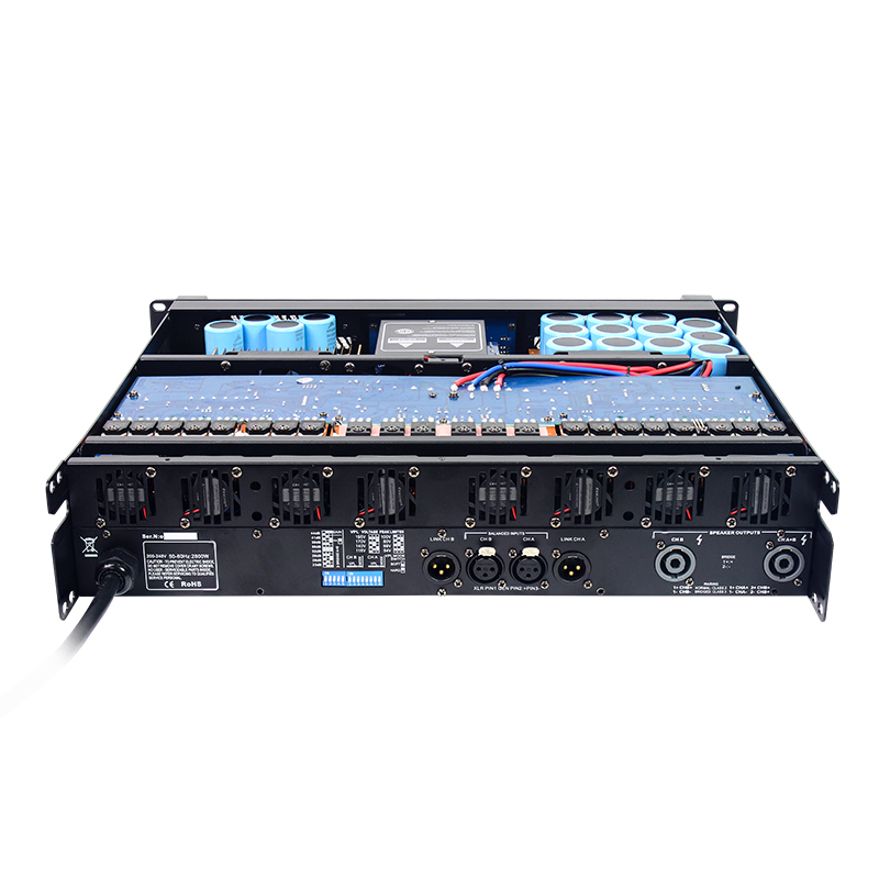 FP14-NE New Panel Class TD 2 Channel Audio Stage Power Amplifier