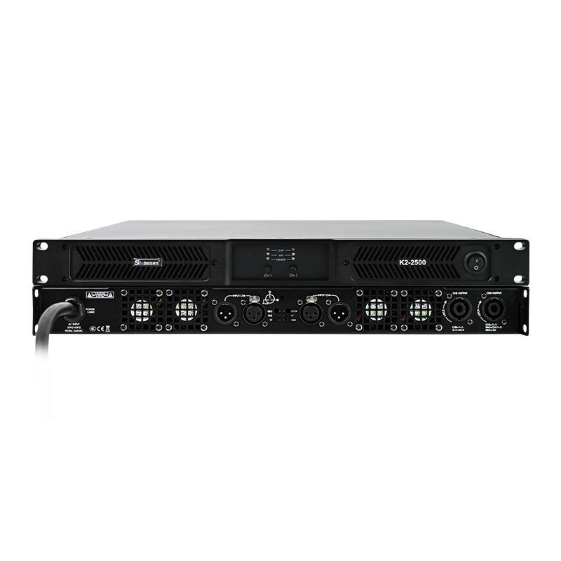Professional 2 Channel X 2500W 18 Inch Subwoofer Amplifier Trade Show