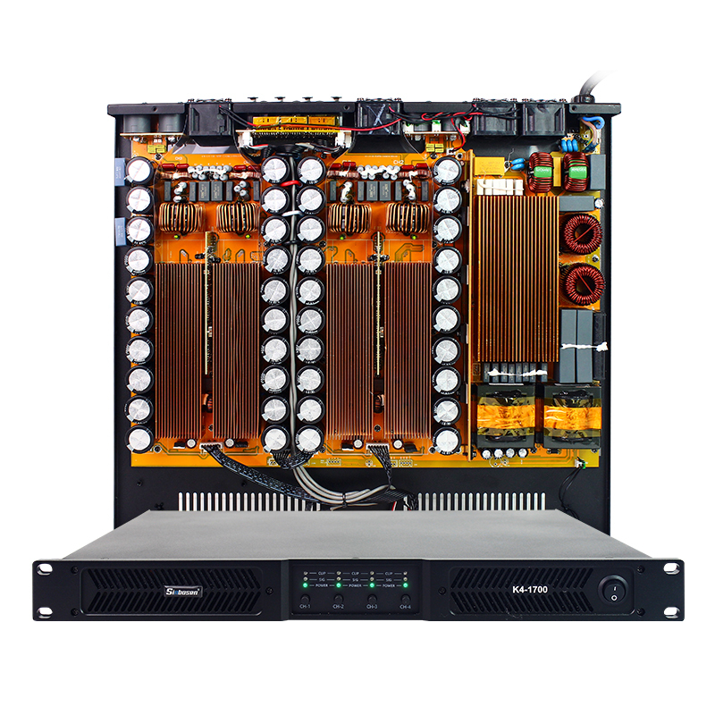 Sinbosen K4-1700 digital Power amplifier 2800 watt 4 channels for Line array speaker