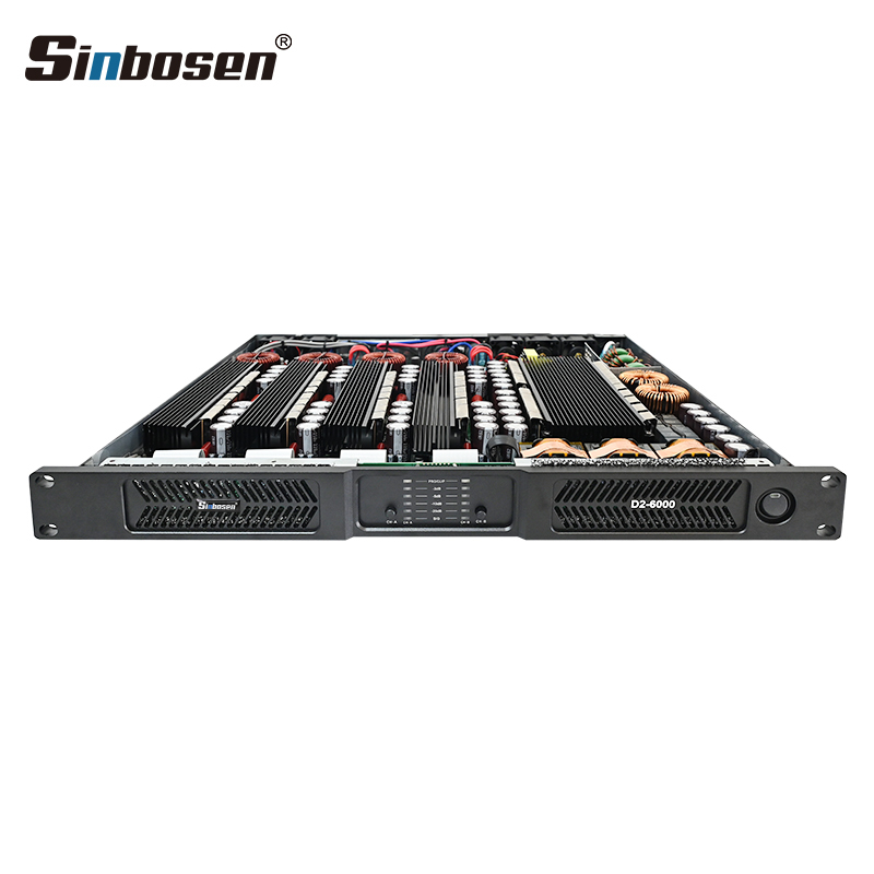D2-6000 Digital Subwoofer Amplifier 2channel Dj Super Power 6000W RMS