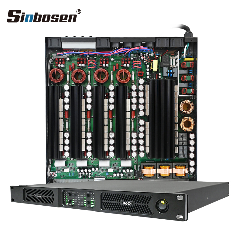 Big Power Line Array System Digital Amplifier Audio 5000W RMS