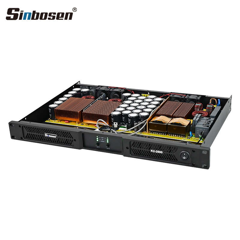 Professional 2 Channel X 2500W 18 Inch Subwoofer Amplifier Trade Show