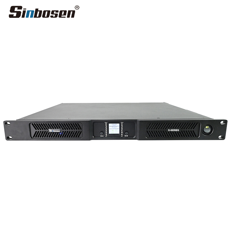 China Factory Audio Amplifier 2CH*4200W RMS Class d Strong Heavy Bass