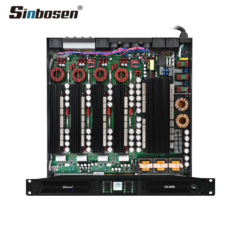 Big Power Line Array System Digital Amplifier Audio 5000W RMS