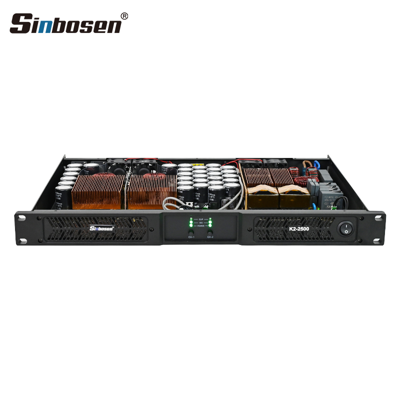 Professional 2 Channel X 2500W 18 Inch Subwoofer Amplifier Trade Show