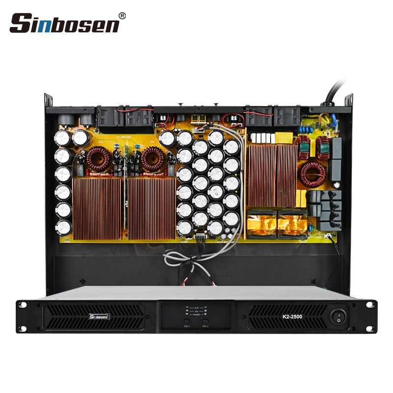 Professional 2 Channel X 2500W 18 Inch Subwoofer Amplifier Trade Show