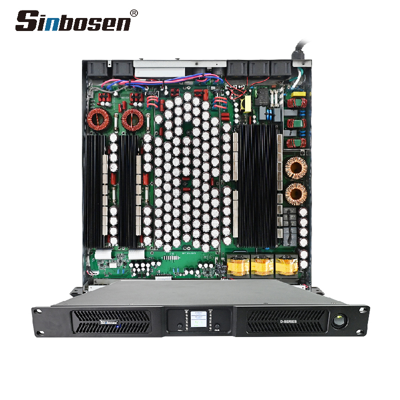 China Factory Audio Amplifier 2CH*4200W RMS Class d Strong Heavy Bass