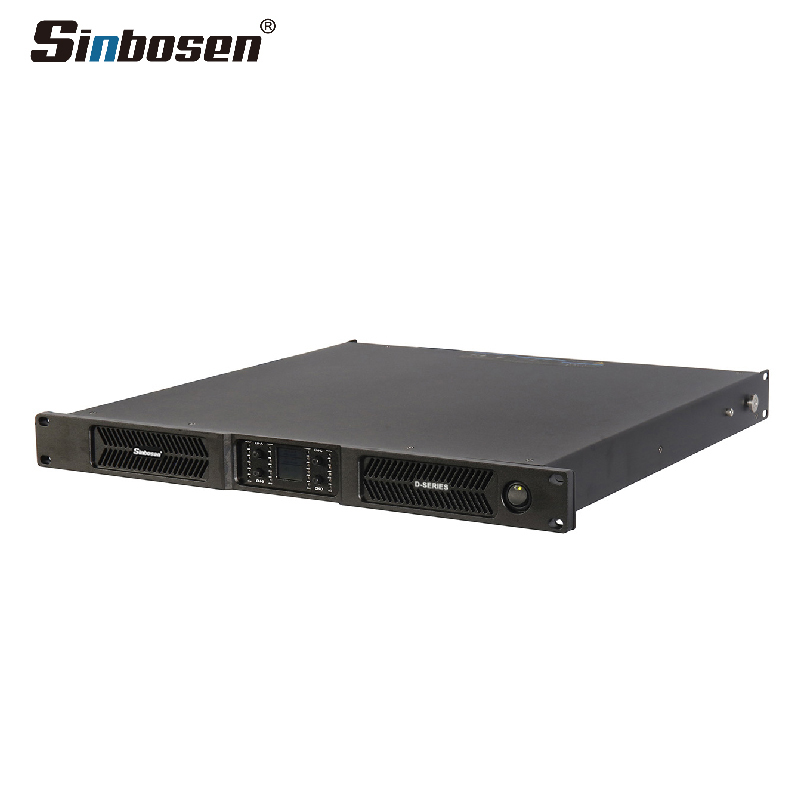 D4-1300 Sic Class d Amplifier Home Theater Full Range Amplifier