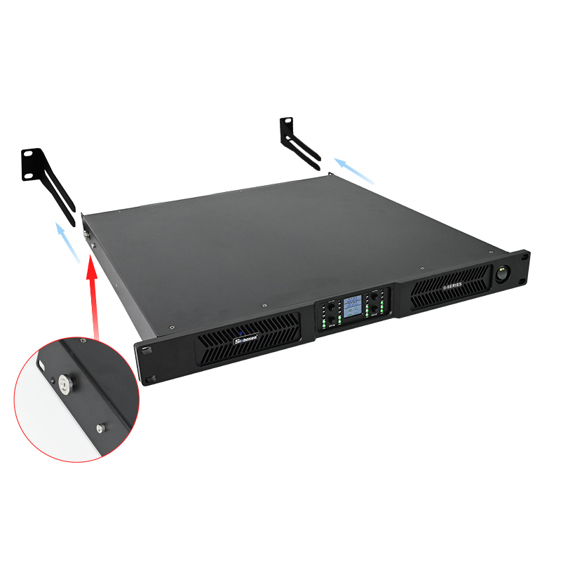 D4-1300 Sic Class d Amplifier Home Theater Full Range Amplifier