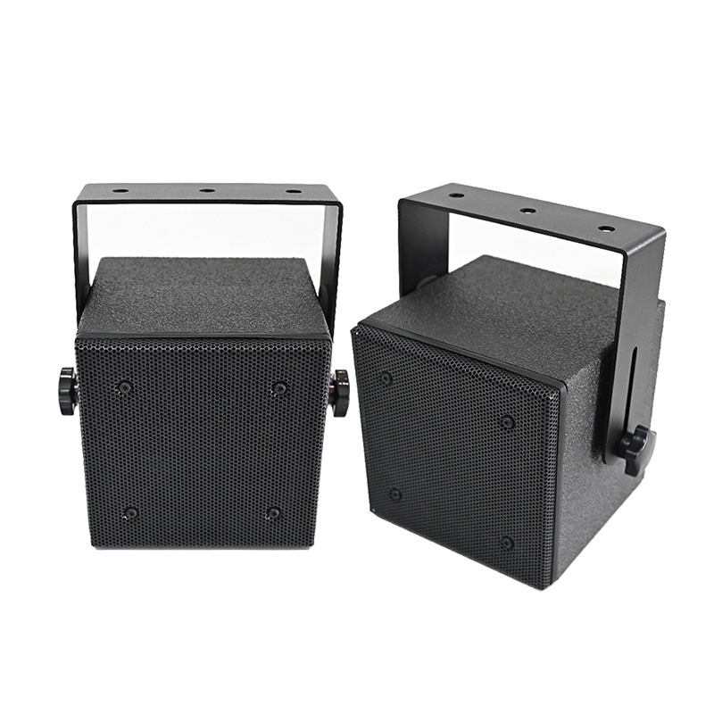 Coaxial 2 way 5 inch compact neodymium speaker with U-Bracket