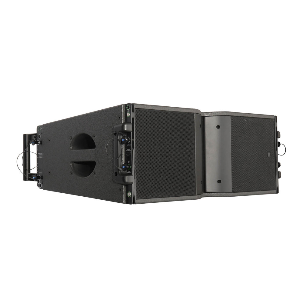 Ka210 Line Array High End Polyurea Paint Wooden Empty Box Cabinet With Dense Mesh