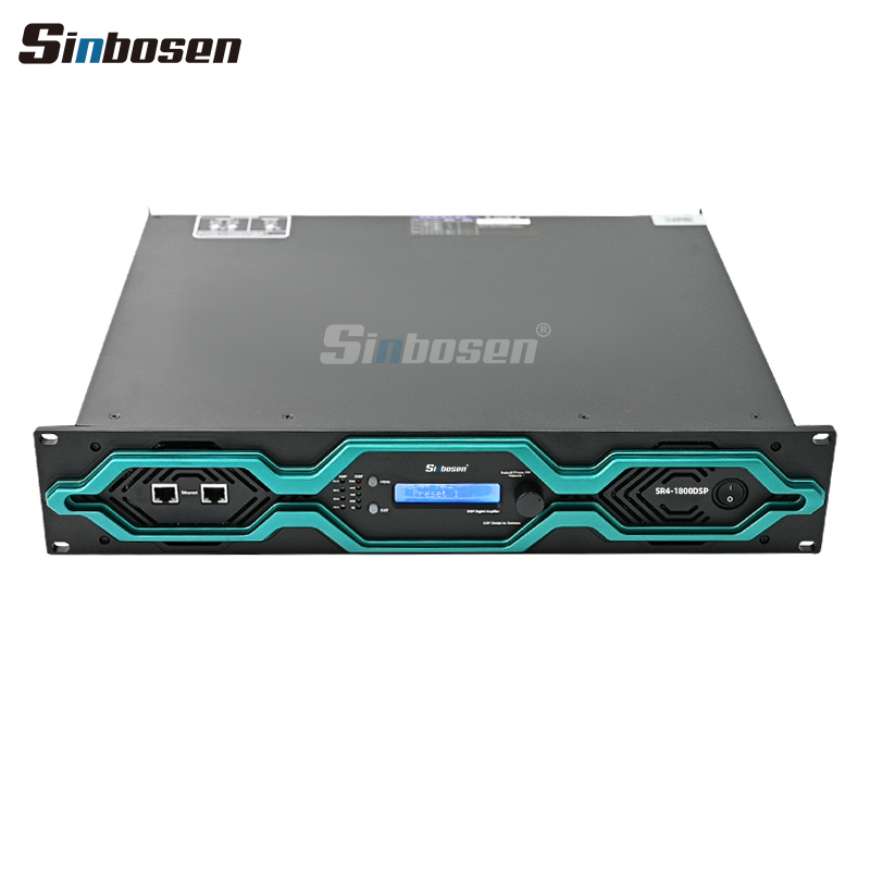 SR4-1800 DSP Germany Software Multi-Functional 4 Channel Amplifier