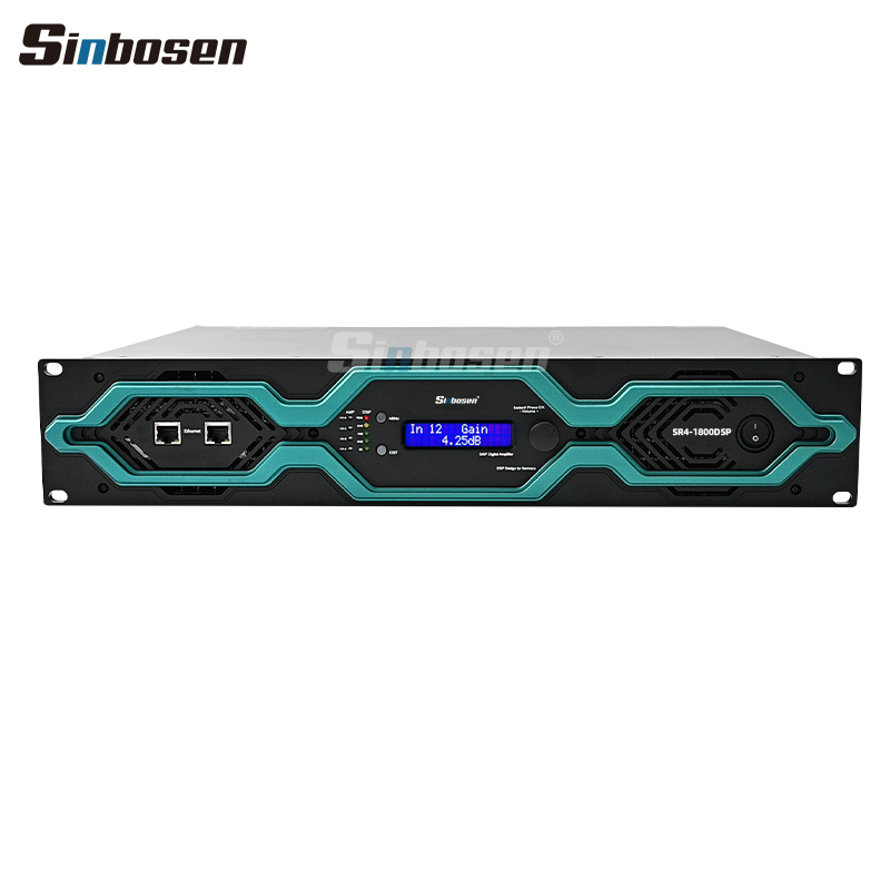 SR4-1800 DSP Germany Software Multi-Functional 4 Channel Amplifier