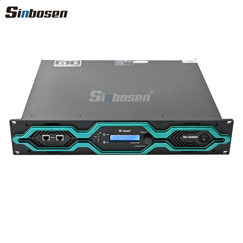 SR2-4500 Dsp Subwoofer Stereo Home Cinema Dj Bass Amplifier