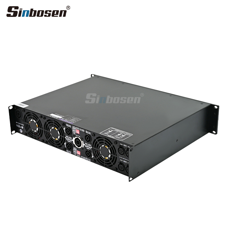 SR4-3200 Pro Audio Disco 4 Channel Home Theater Low Noise Power Amplifier