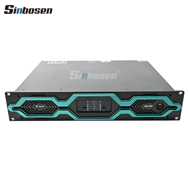 SR2-4500 Strong Bass 2U Ultra-Quiet Cooling Subwoofer Amplifier