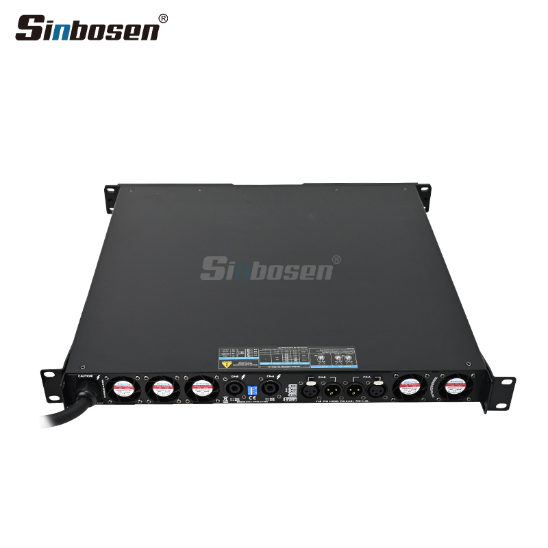 D2-3000 Big Power 3000W SUB Amplifier Class D 1U Touring Audio