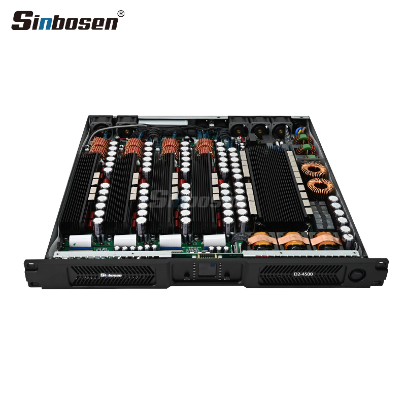 D2-4500 SiC High Power Subwoofer Amplifier Dual Channel Stereo DJ Class d Amplifier