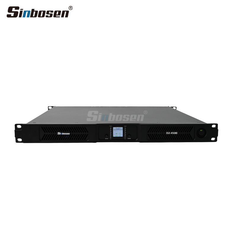 D2-4500 SiC High Power Subwoofer Amplifier Dual Channel Stereo DJ Class d Amplifier