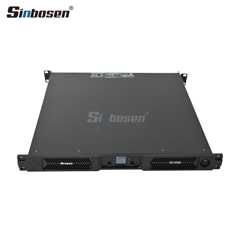 D2-4500 SiC High Power Subwoofer Amplifier Dual Channel Stereo DJ Class d Amplifier