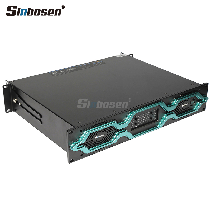 SR4-1800 Patented Circuit 2Ω Stable Durable Professional Amplifier