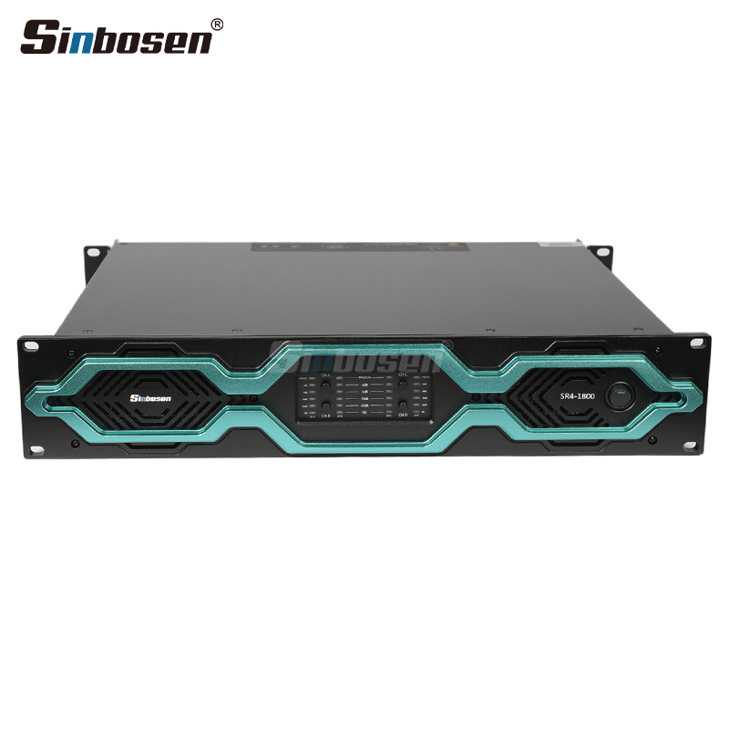 SR4-1800 Patented Circuit 2Ω Stable Durable Professional Amplifier