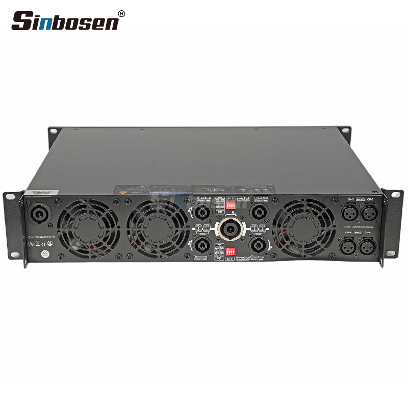 SR4-1800 Patented Circuit 2Ω Stable Durable Professional Amplifier