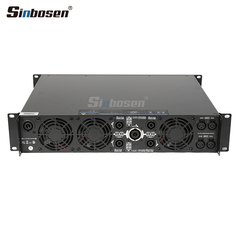 SR4-1800 DSP Germany Software Multi-Functional 4 Channel Amplifier