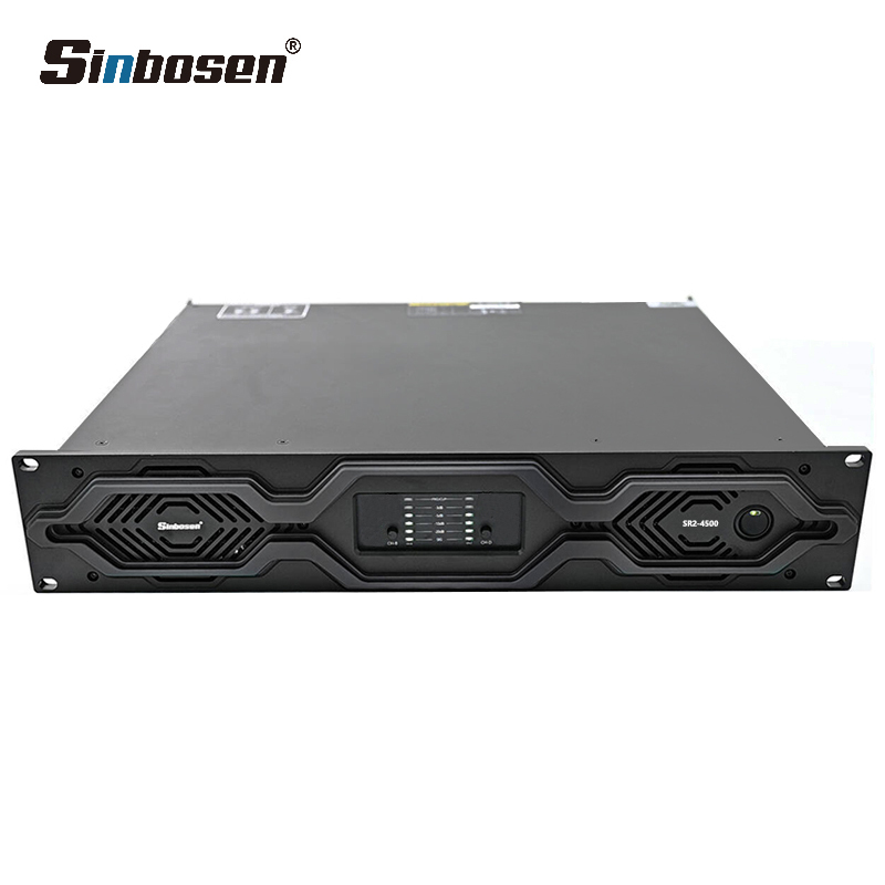 SR2-4500 Strong Bass 2U Ultra-Quiet Cooling Subwoofer Amplifier