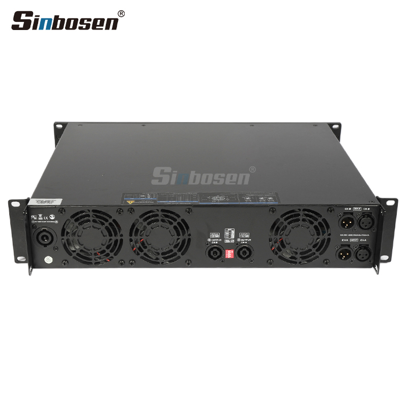 SR2-4500 Strong Bass 2U Ultra-Quiet Cooling Subwoofer Amplifier