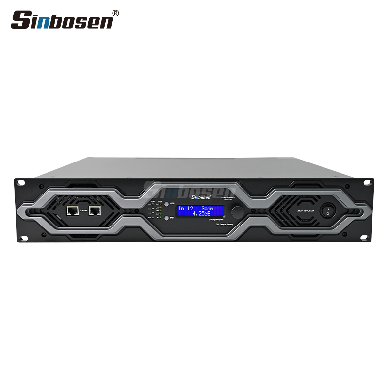 SR4-1800 DSP Germany Software Multi-Functional 4 Channel Amplifier