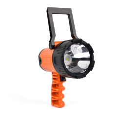 Long Distance Rechargeable Led Spotlight Outdoor Handheld flameproof emergency lamp searchlight torch rechargeable
