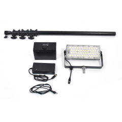 Portable telescopic led flood lighting tower trailer mobile 4m outdoor light tower working light
