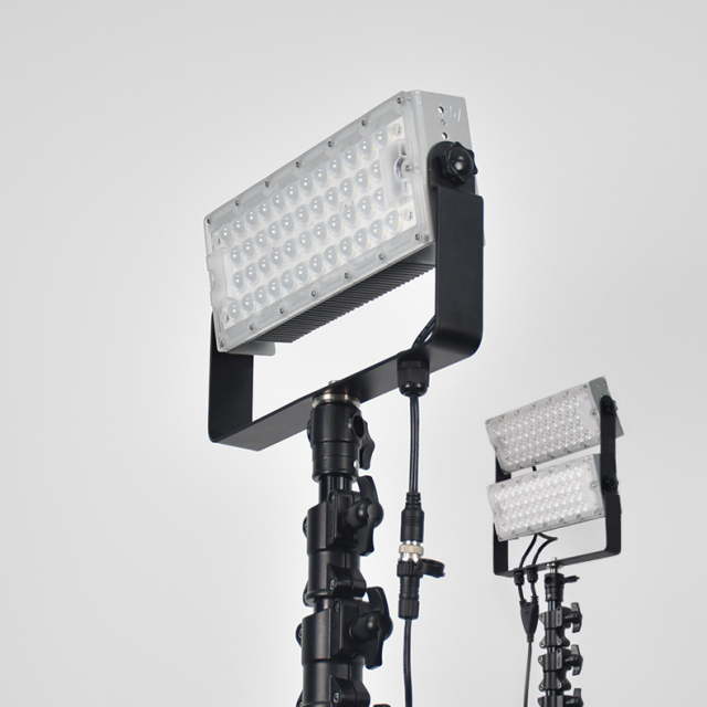 Portable telescopic led flood lighting tower trailer mobile 4m outdoor light tower working light