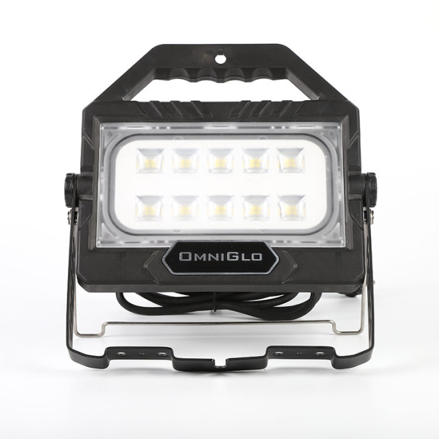 Portable flood light construction sites lighting magnetic working light 3000 lumen worklight