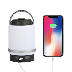 USB rechargeable outdoor led camping lantern lamp back yard camping light with remote