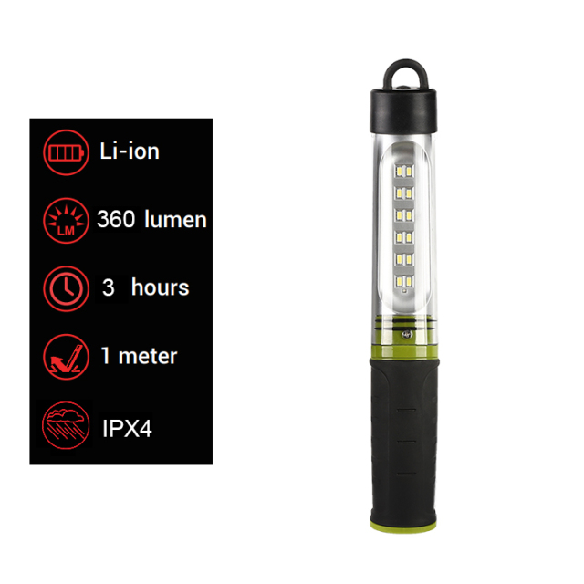 Outdoor Rechargeable Cob Led Work Light Magnet base